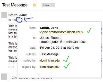 A Dominican email that is more likely to be legitimate