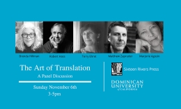 art of translation event hed on November 6 from 3-5 p.m.