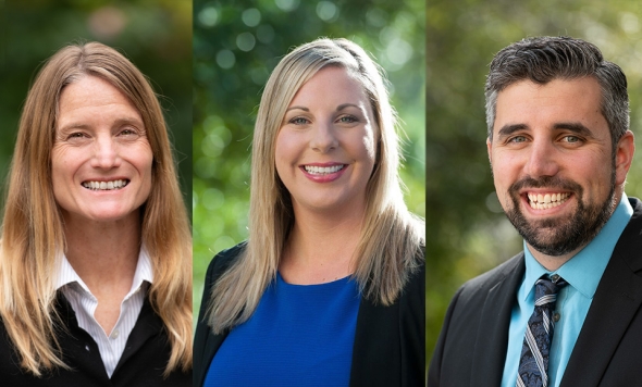 Lynn Sondag, Karen McCarthy and Jordan Lieser