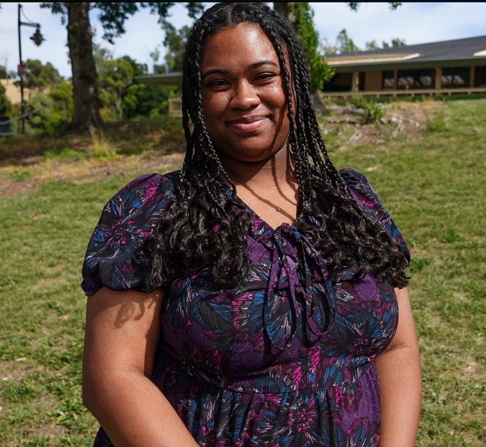 MS Cybersecurity student, Celeste, headshot