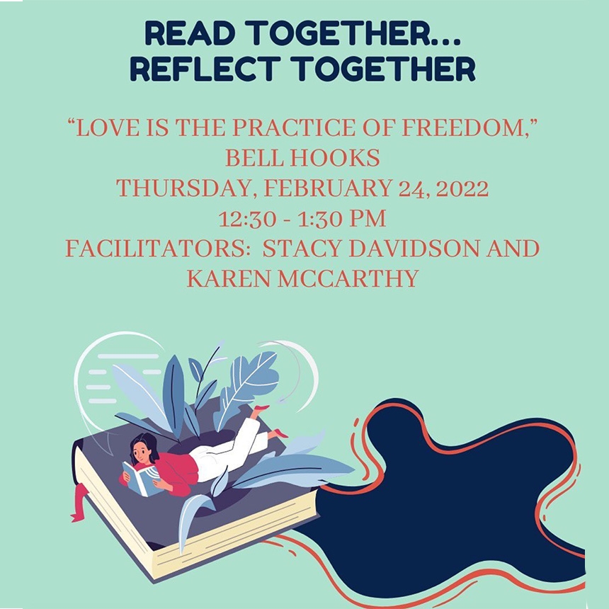 Read Together Reflect Together event poster