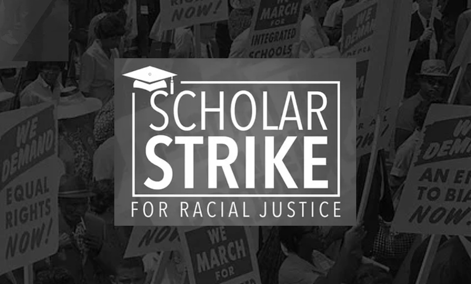 scholar strike for racial justice logo