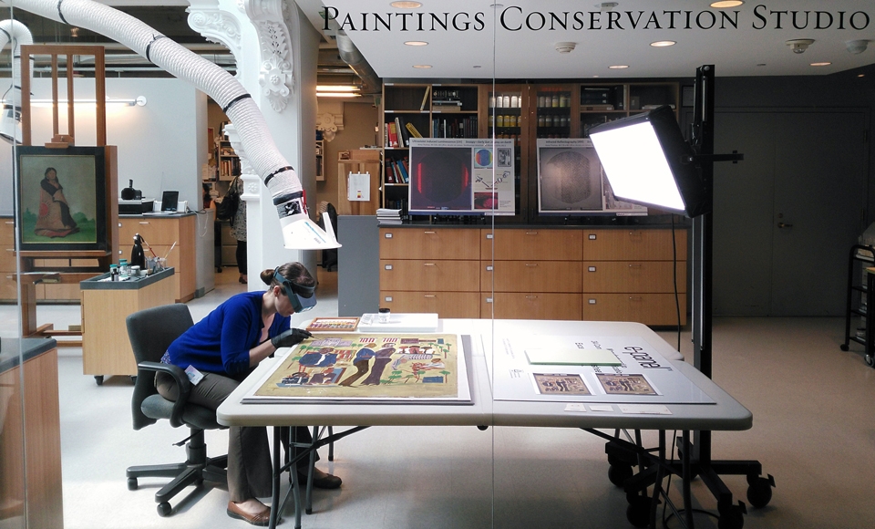 Keara Teeter art conservation