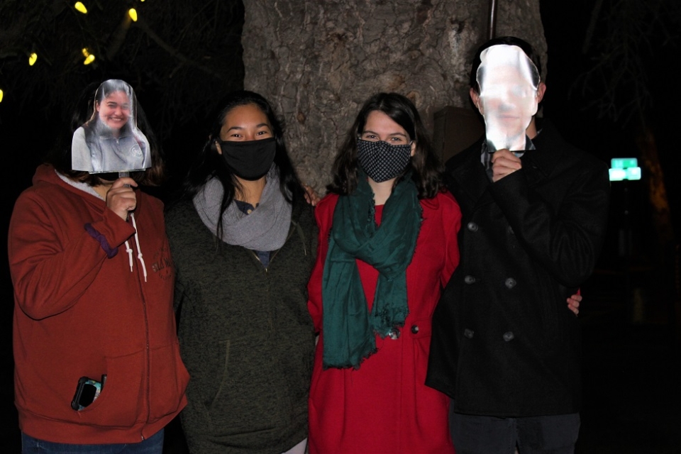 photo of Class of 2021seniors selected for holiday tree lighting ceremony