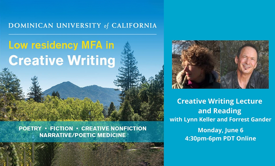 Creative writing workshop with Lynn Keller and Forrest Gander